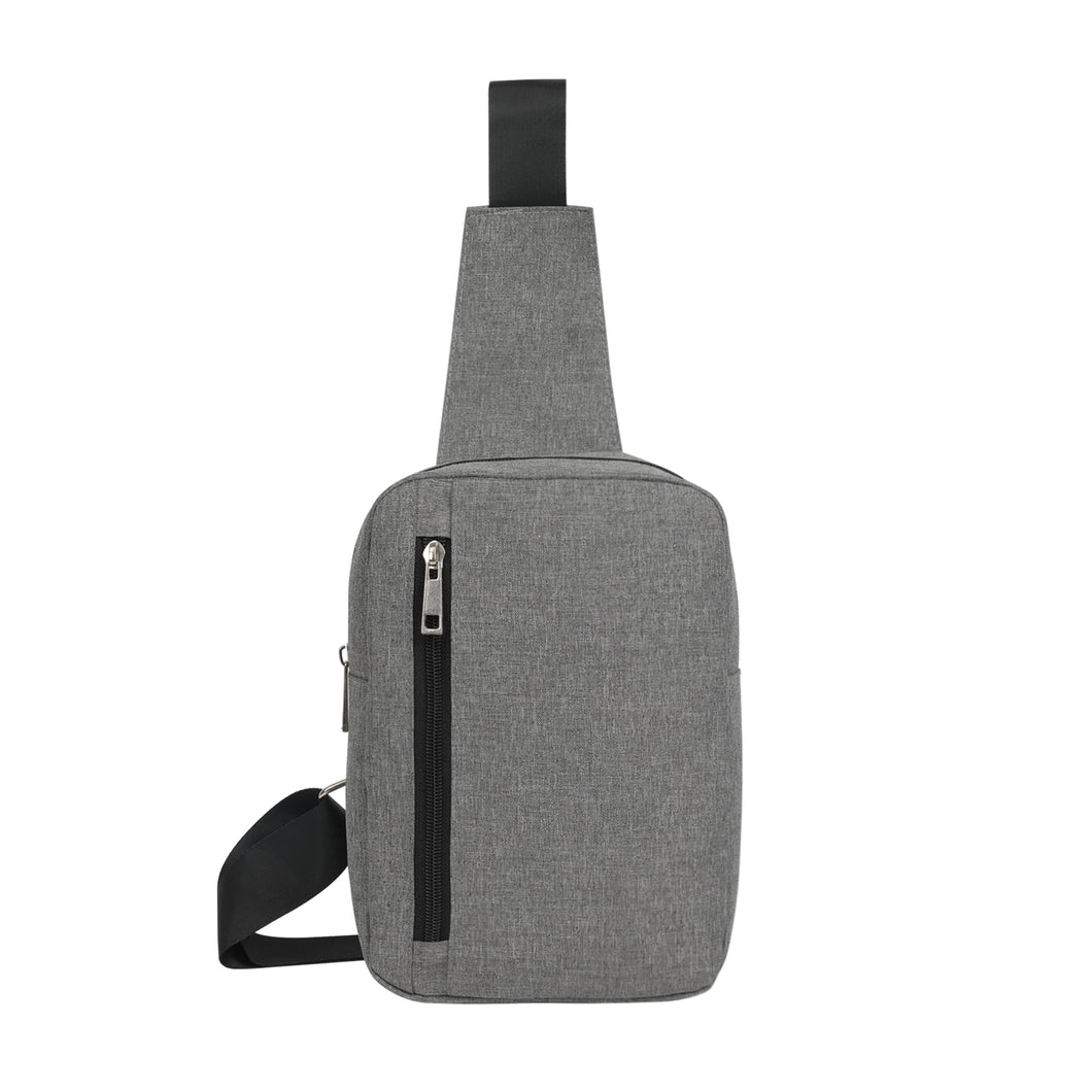 Gray Sling Backpack