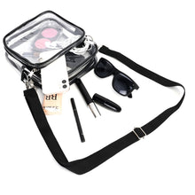 Load image into Gallery viewer, Clear PVC Crossbody Shoulder Bag
