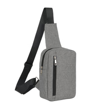 Load image into Gallery viewer, Gray Sling Backpack
