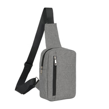 Load image into Gallery viewer, Gray Sling Backpack
