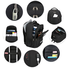 Load image into Gallery viewer, Anti Theft Laptop Backpack with USB Charging Port