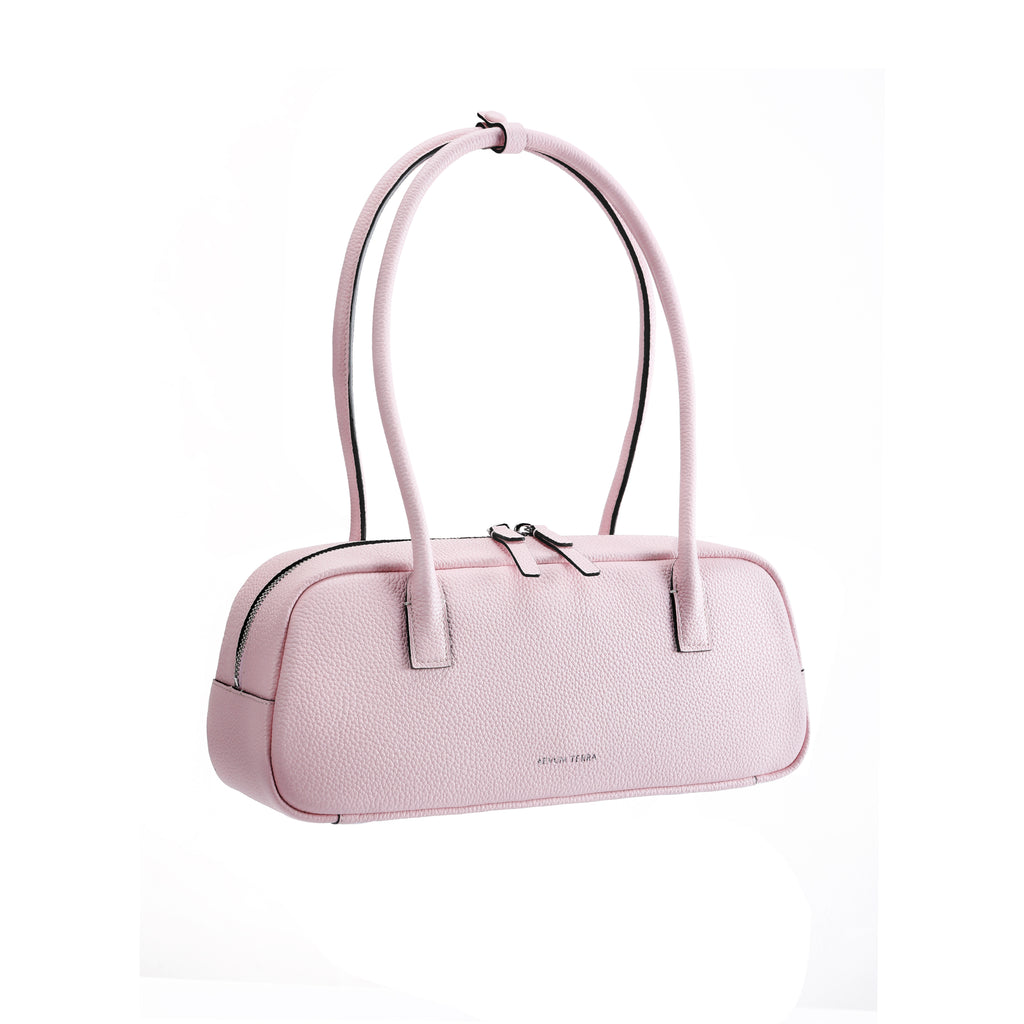 Suede Cut-Out Handle Tote Bag 2