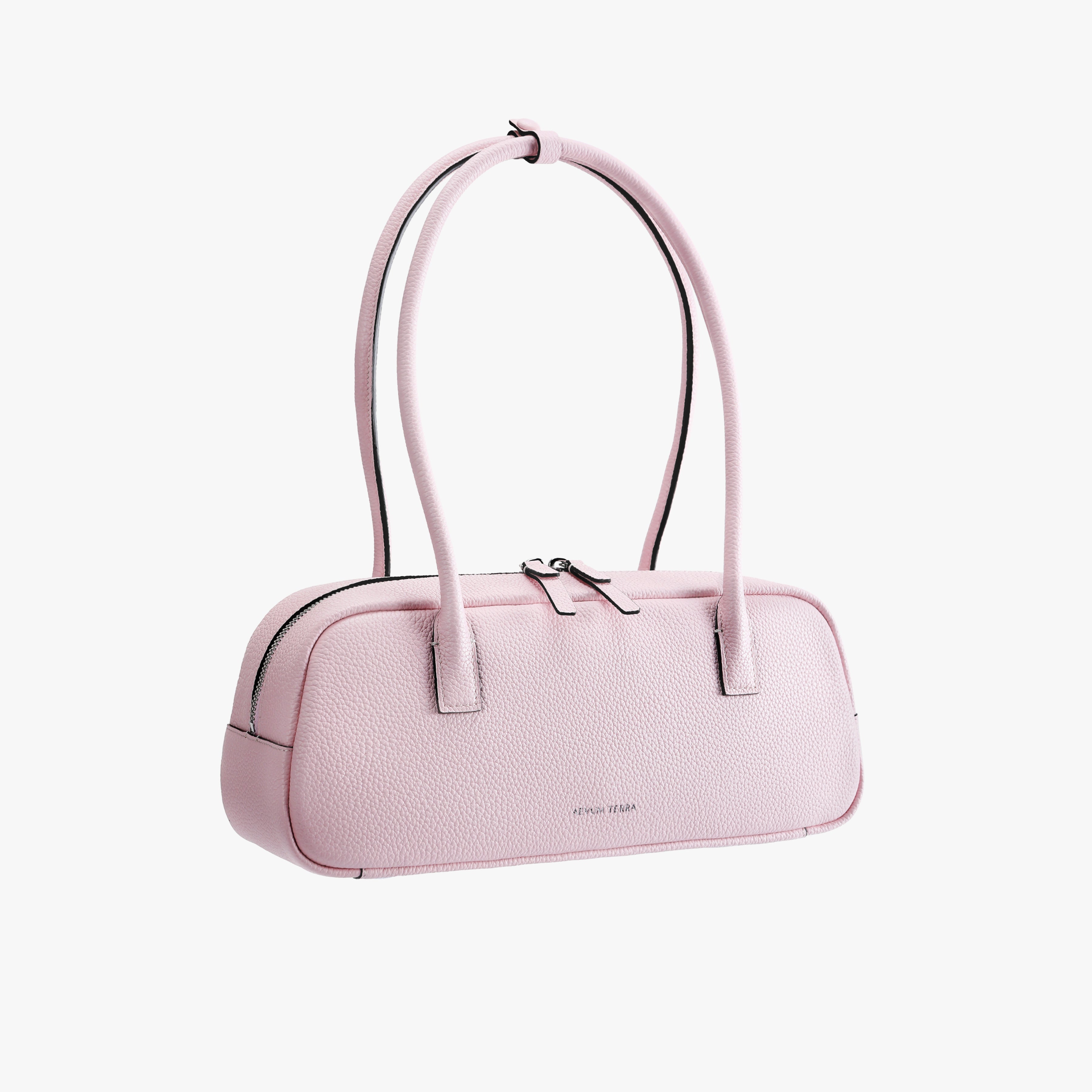 Suede Cut-Out Handle Tote Bag 66