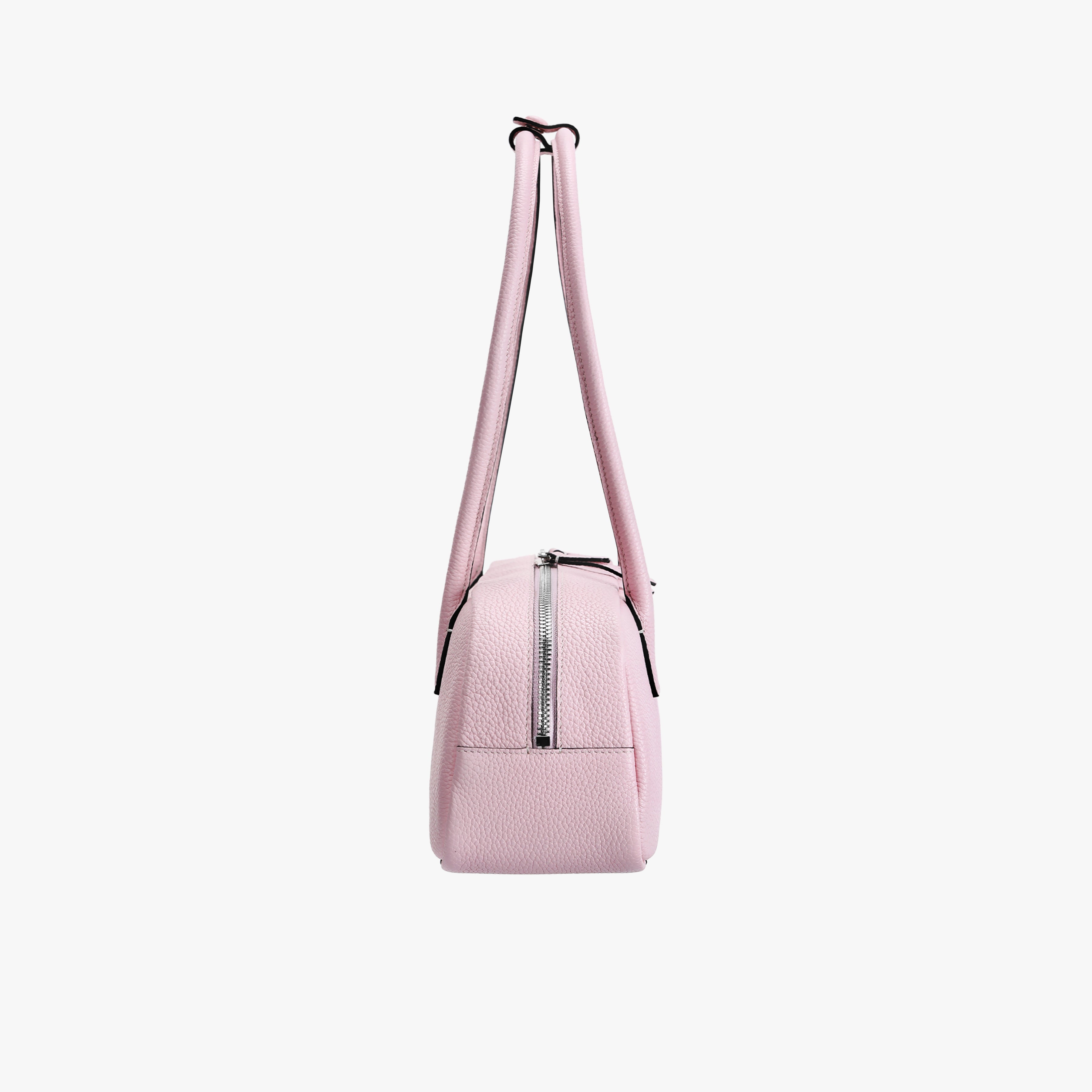 Suede Cut-Out Handle Tote Bag 66