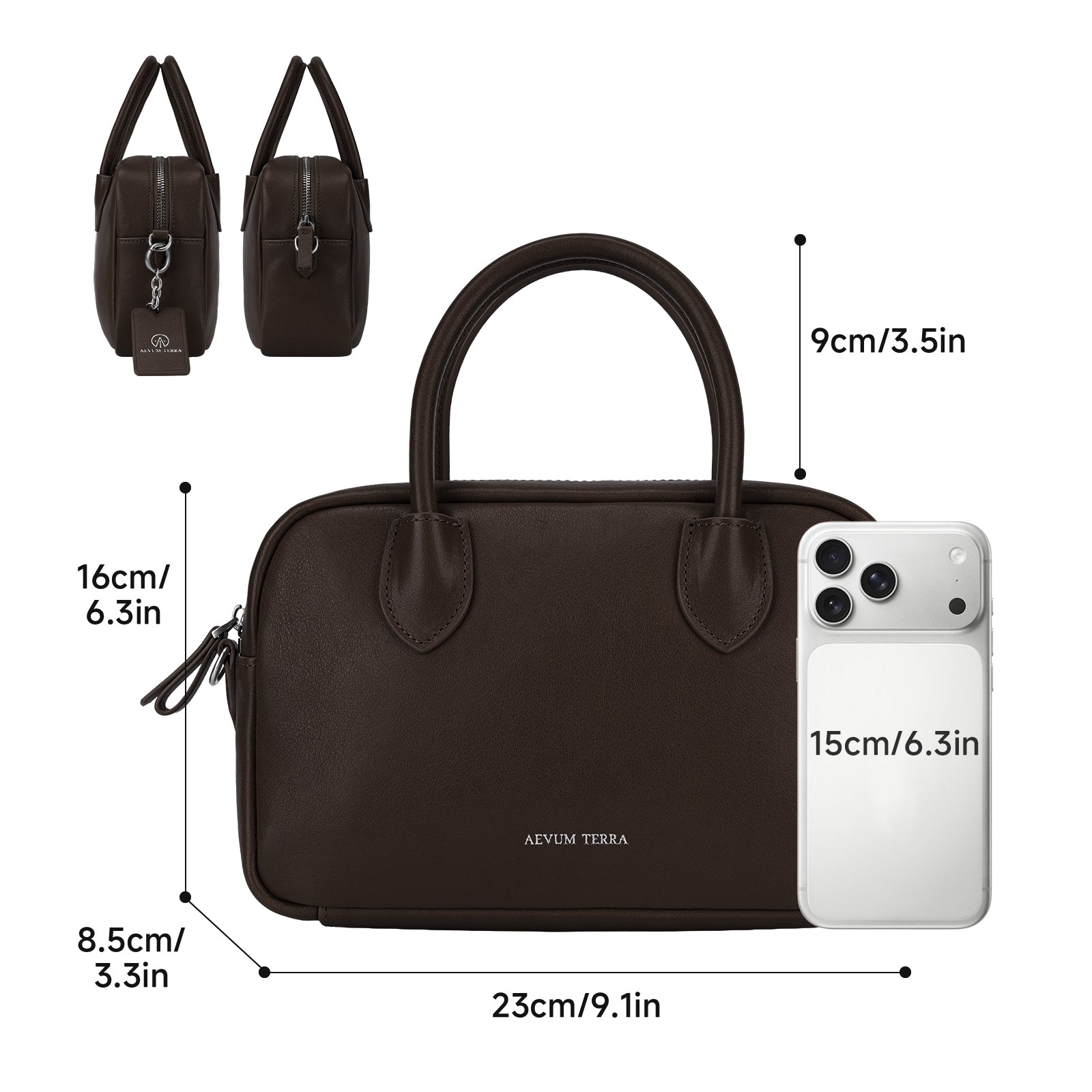 AEVUM TERRA™ Boston Bag（black）