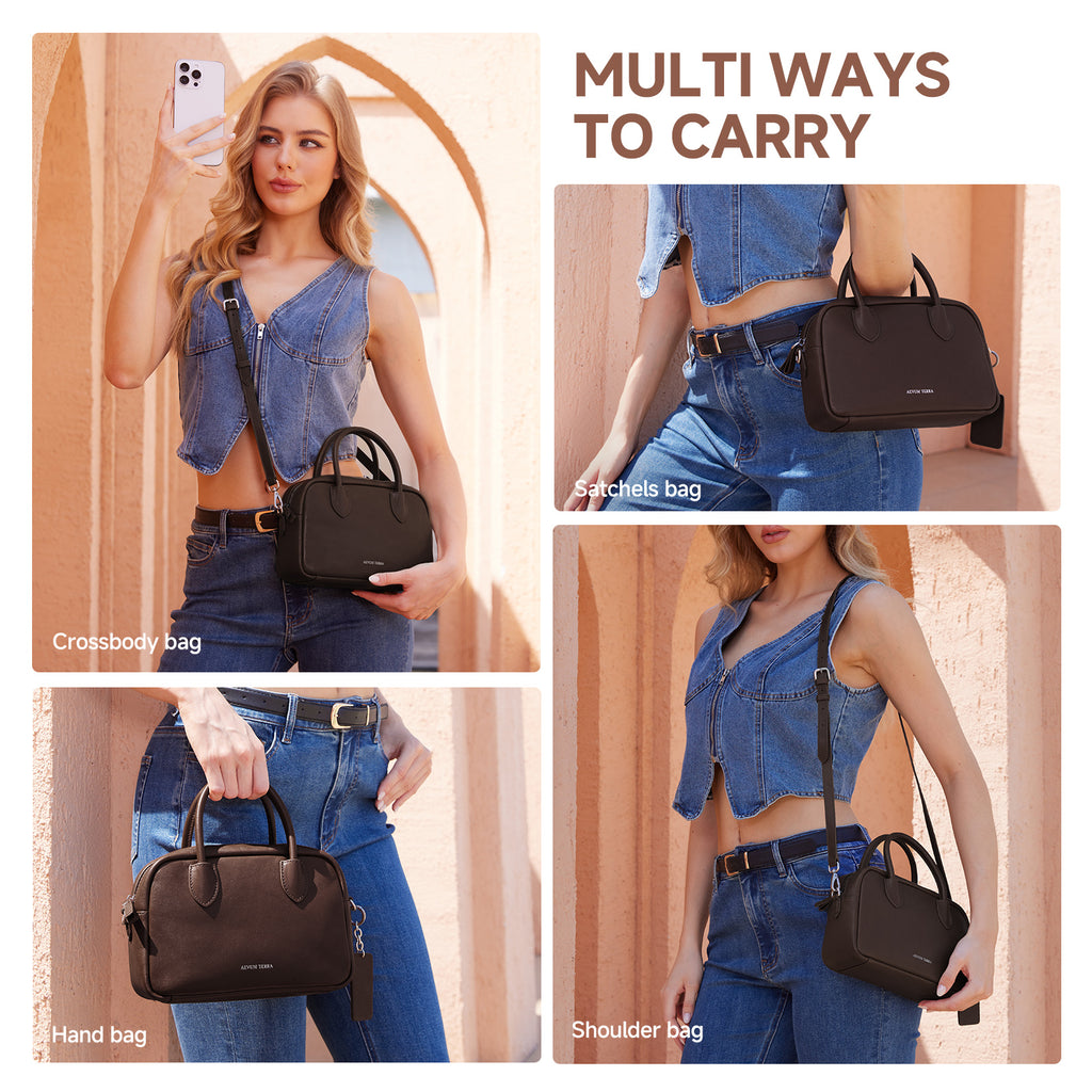 AEVUM TERRA™ Boston Bag（black）