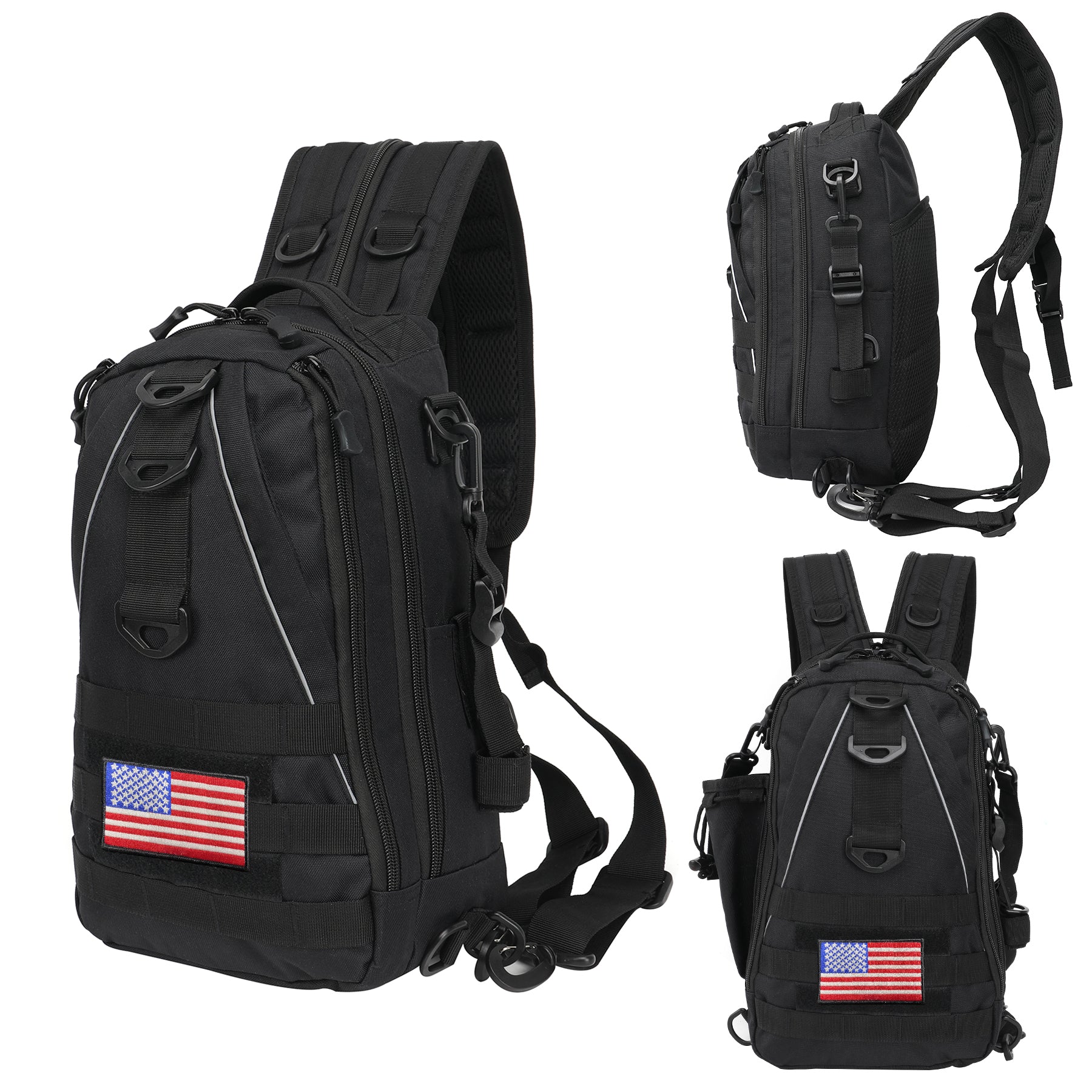 Tactical Sling Bag Convertible Backpack