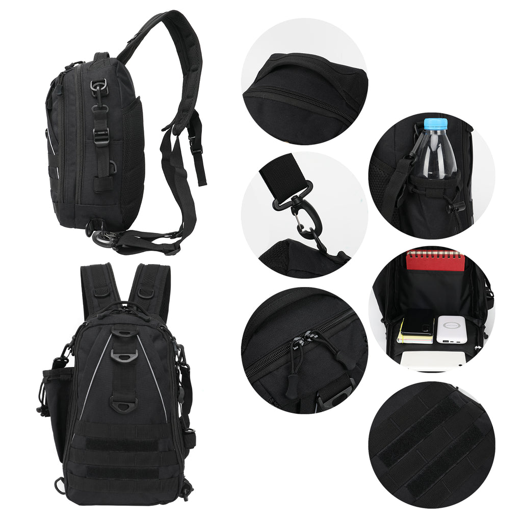 Tactical Sling Bag Convertible Backpack