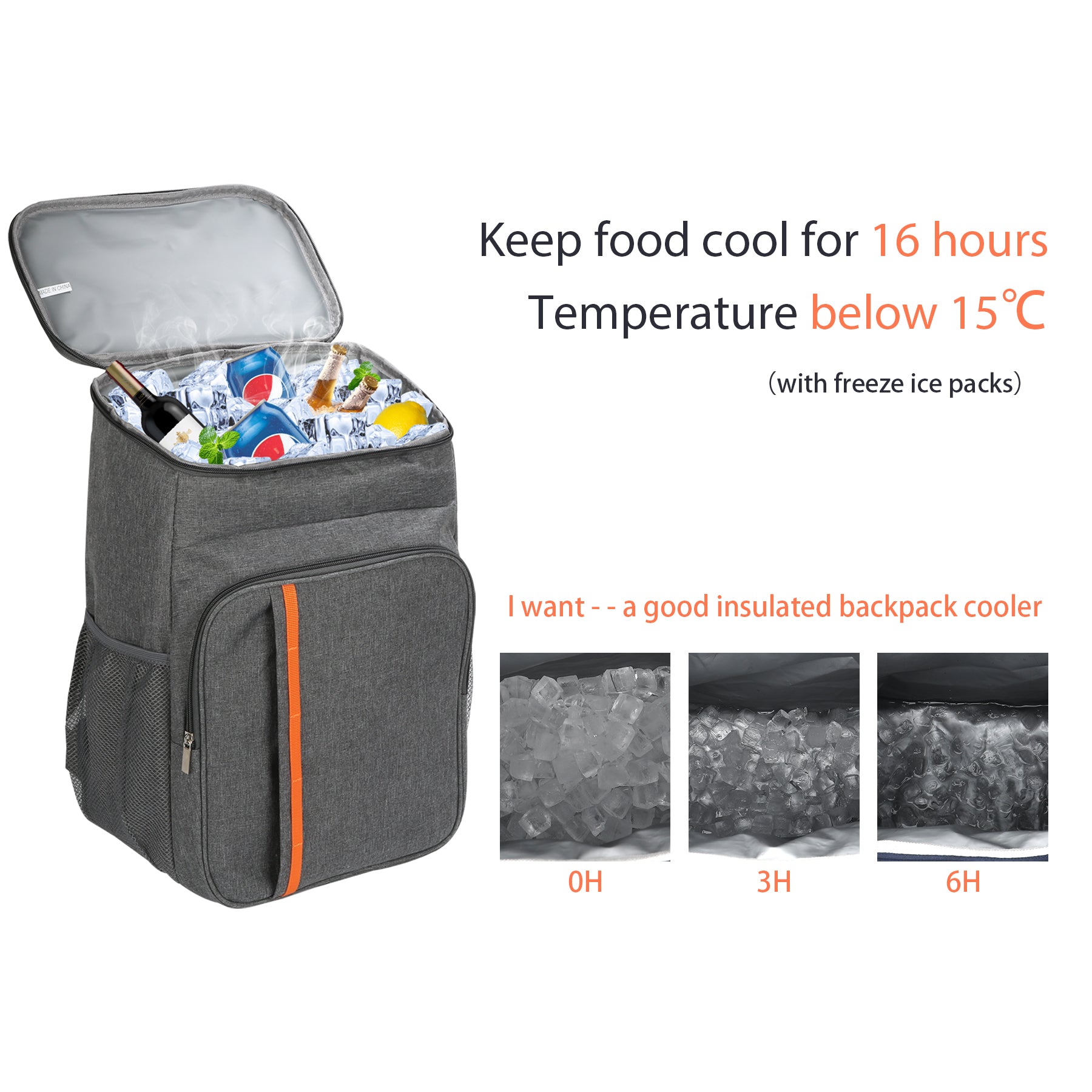 KULES 24 Can Backpack Cooler