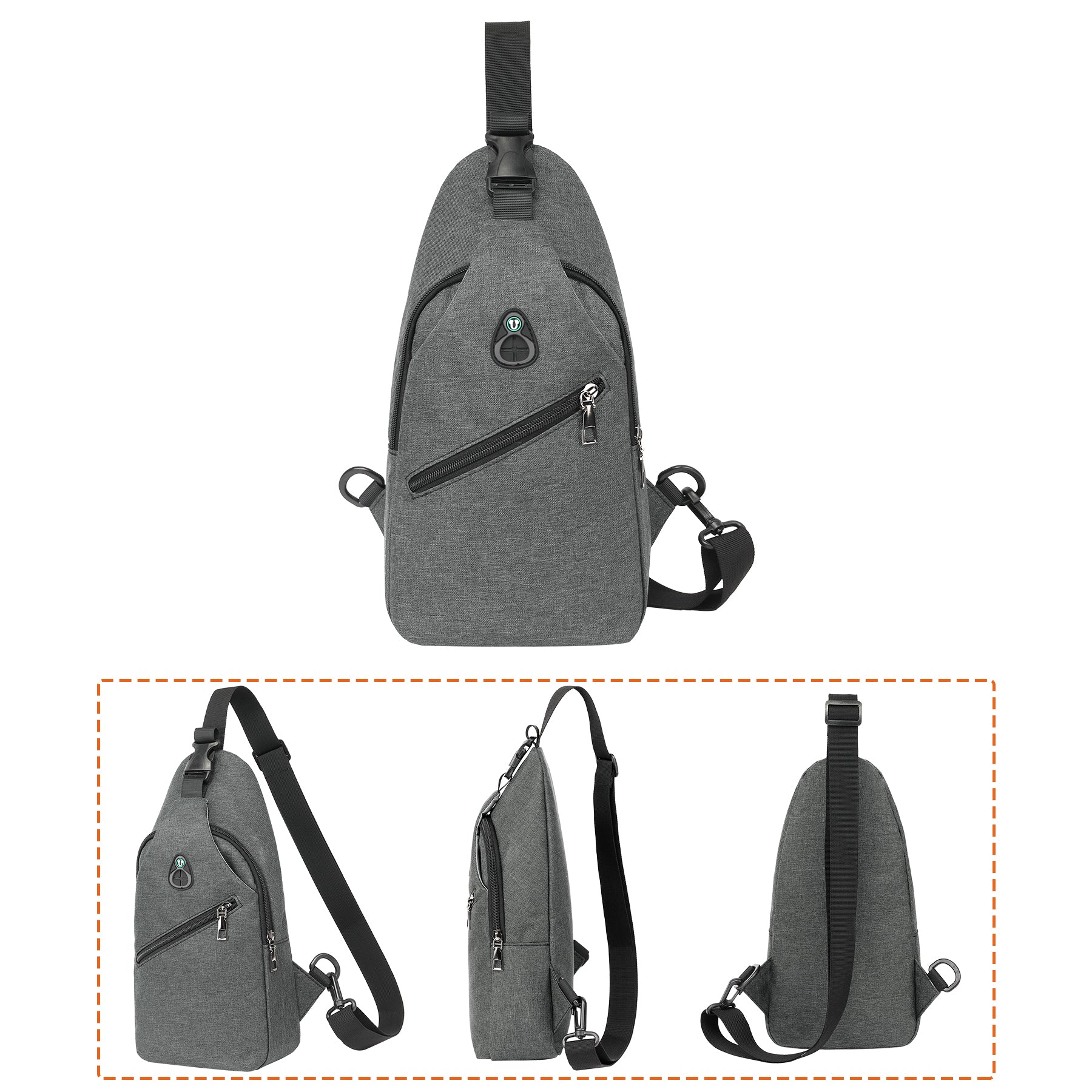 Sports Sling Bag Backpack