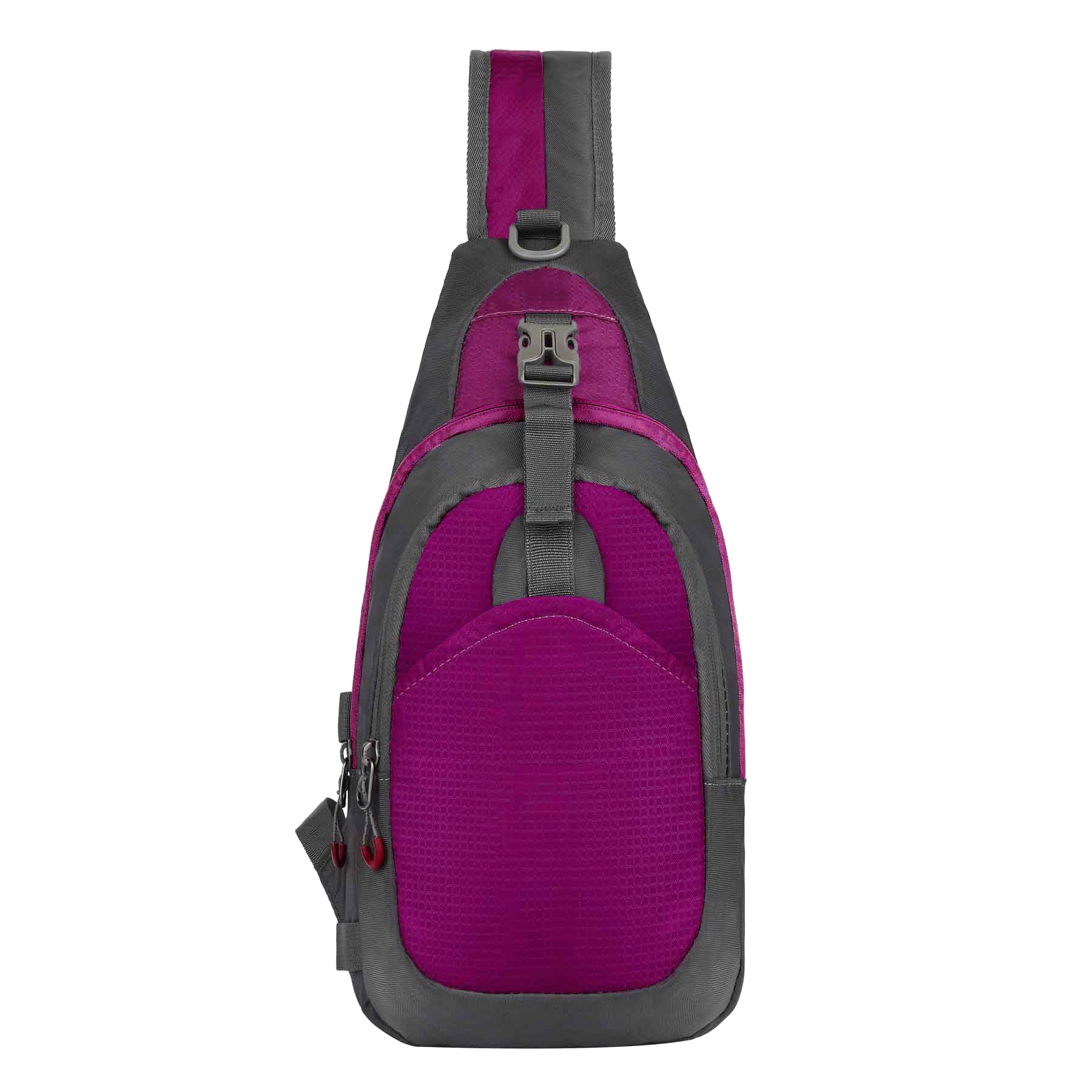 3-Pocket Sport Crossbody Sling Bag