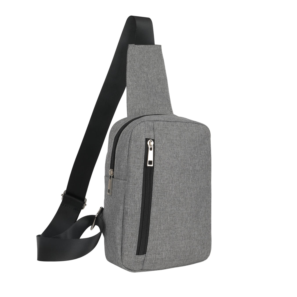 Gray Sling Backpack