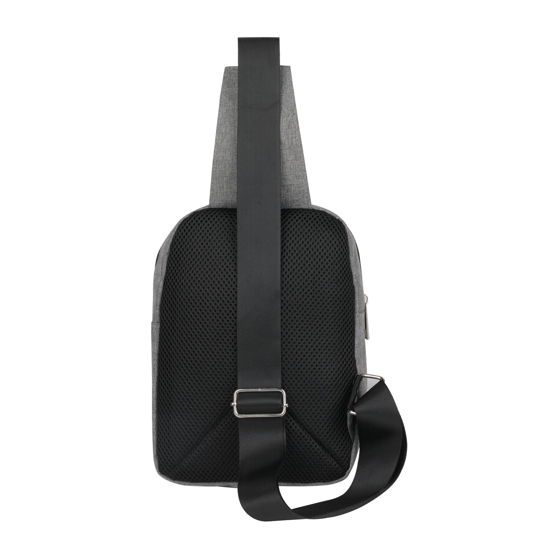 Gray Sling Backpack