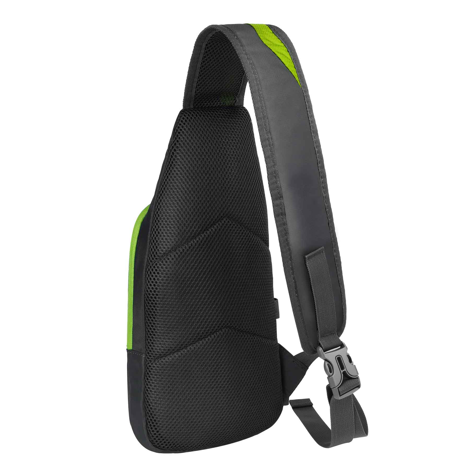 3-Pocket Sport Crossbody Sling Bag