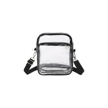 Load image into Gallery viewer, Clear PVC Crossbody Shoulder Bag
