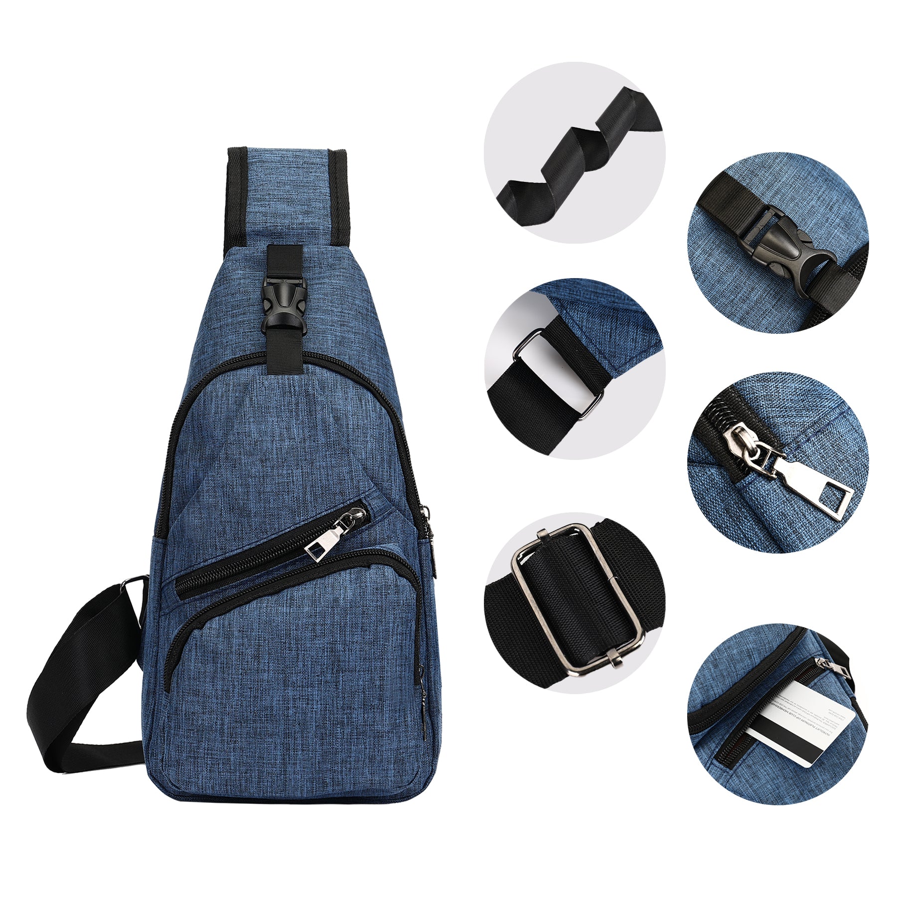 Travel Polyester Sling Bag