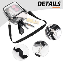 Load image into Gallery viewer, Clear PVC Waterproof Shoulder Bag
